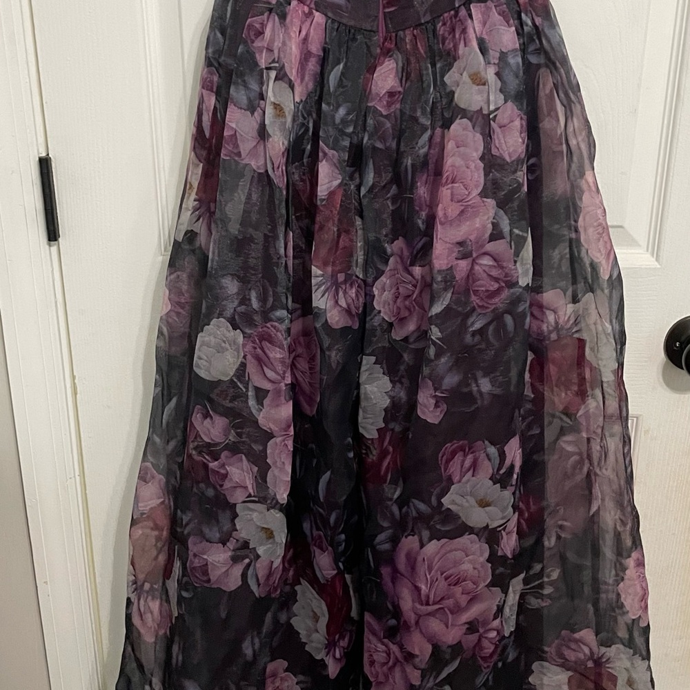 Lulu's Pink and Purple Tiered Maxi Dress for Cocktail